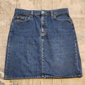 Levi's Blue Denim Skirt